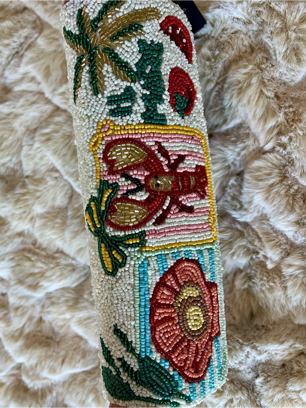 NWT New Release Viral Beaded Italia Shoulder Bag - Picture 5 of 14